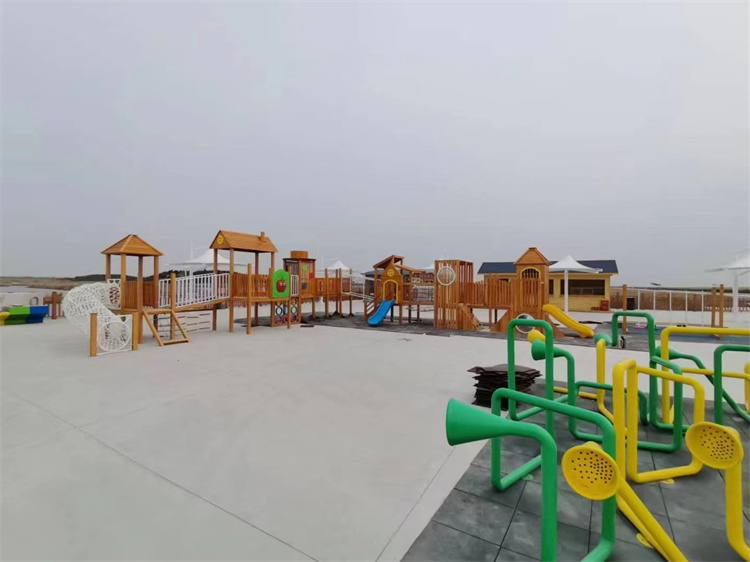 Jia Guan Sports Outdoor Polyethylene Plastic Children's Slide Climbing and Intellectual Exercise Facilities Children's Swing