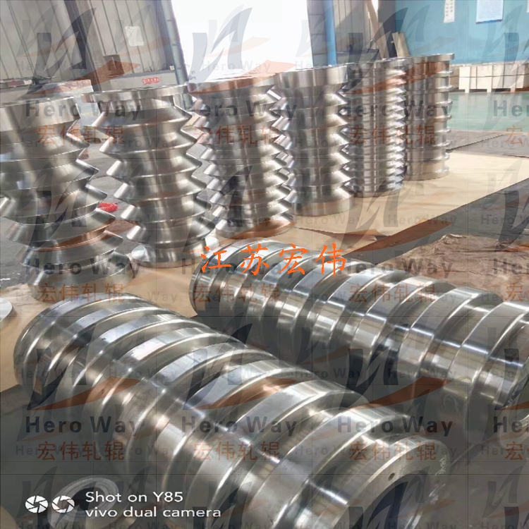 Continuous hot rolling, straightening, shaping, high toughness, and wear-resistant production of Hongwei angle steel special rollers