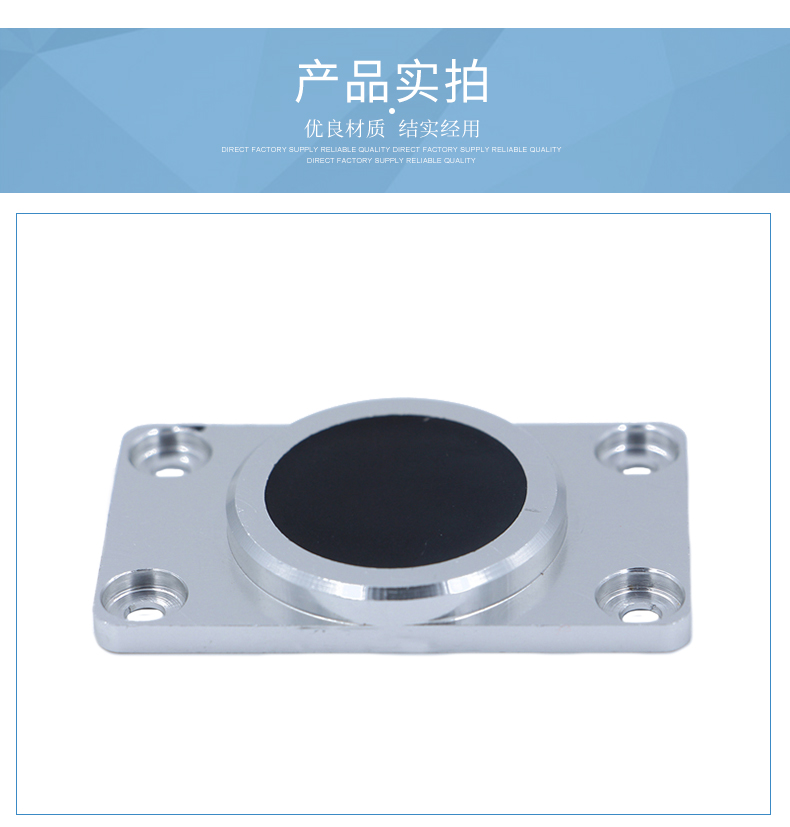 Ceramic RFID electronic tag UHF frequency waterproof and anti metal tag fixing hole