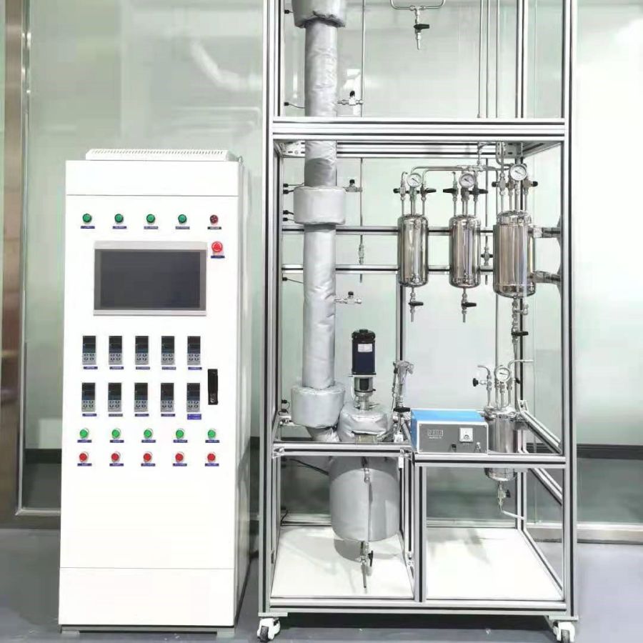 实验室精馏塔 不锈钢加压装置 FV-W3 汽液分布均匀