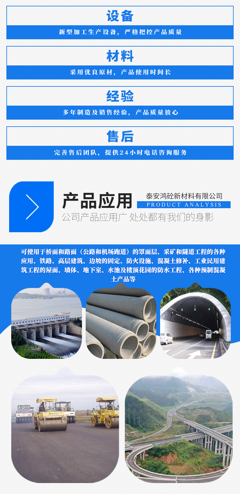 Polyacrylonitrile fiber reinforced concrete mortar additive crack resistance concrete fiber for bridge, tunnel and road