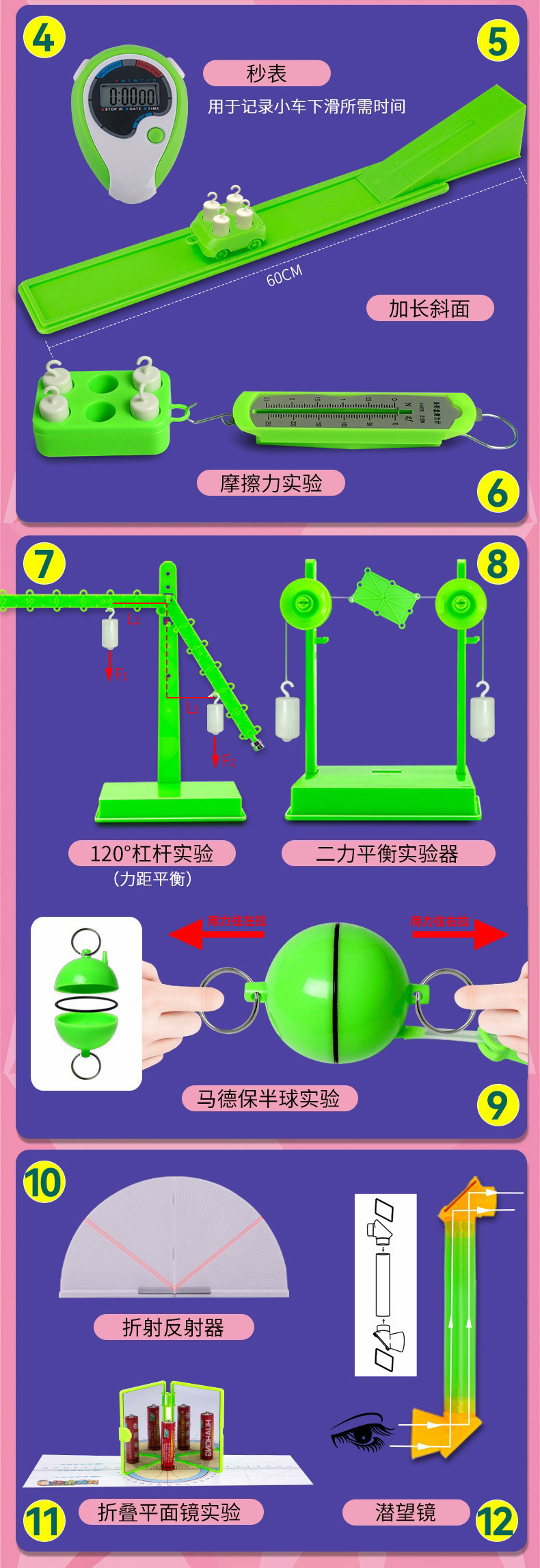 Zhejiang Student based Teaching Aids B23-A Junior High School Physics Electrical Experiment Equipment 789 Electromagnetism Box for Grade 789 Junior High School Circuit X23-C Optical Power Experiment Box Luxury S23-