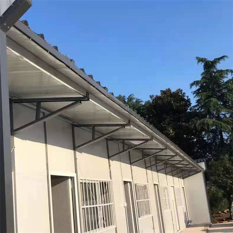 彩钢岩棉板房 单层双层活动房 中匠绿建 工地临建活动板房