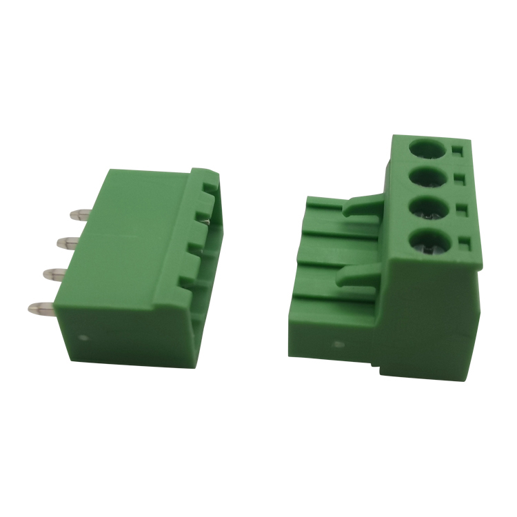 Hongyi 5.08mm spacing plug-in PCB wiring terminal plug socket for elevator control