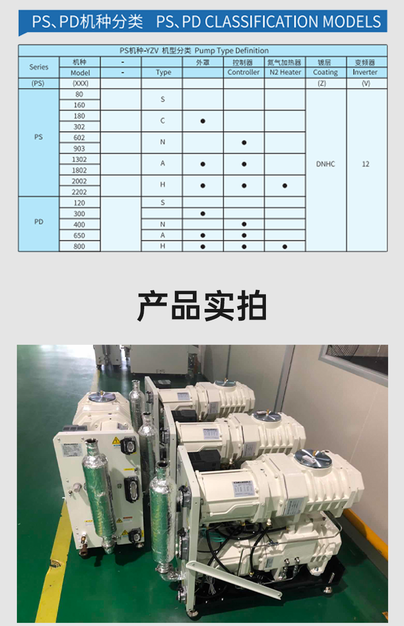 Hanzhong Vacuum Pump Dry Oil Free Screw Pump 0 Oil Chemical Pump Lithium Electric Electronic Solar Special