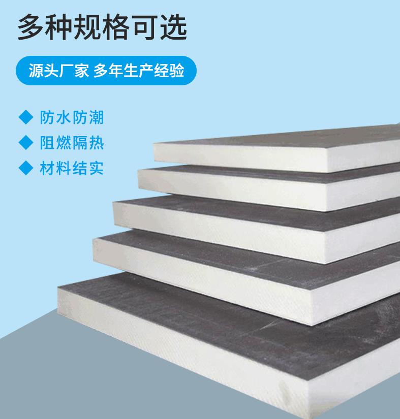 Binzhou's interior and exterior walls, roofs, indoor sound insulation, suspended ceilings, fire insulation, cold storage, polyurethane insulation panels, Nantong Changsha