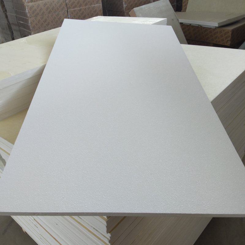 Rock wool ceiling with fireproof glass fiber sound-absorbing board factory 600 * 600 * 15