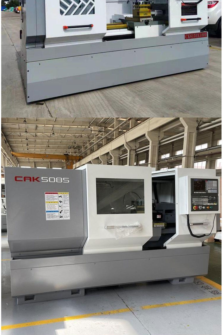 Supply CAK5085 CNC lathe inclined bed wide number system to support customized large-scale automated machining machine