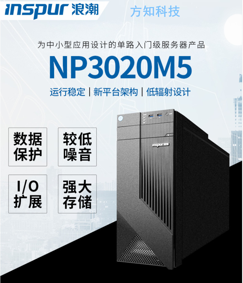 Inspur NP3020M5 tower server ERP Financial software OA application file printing