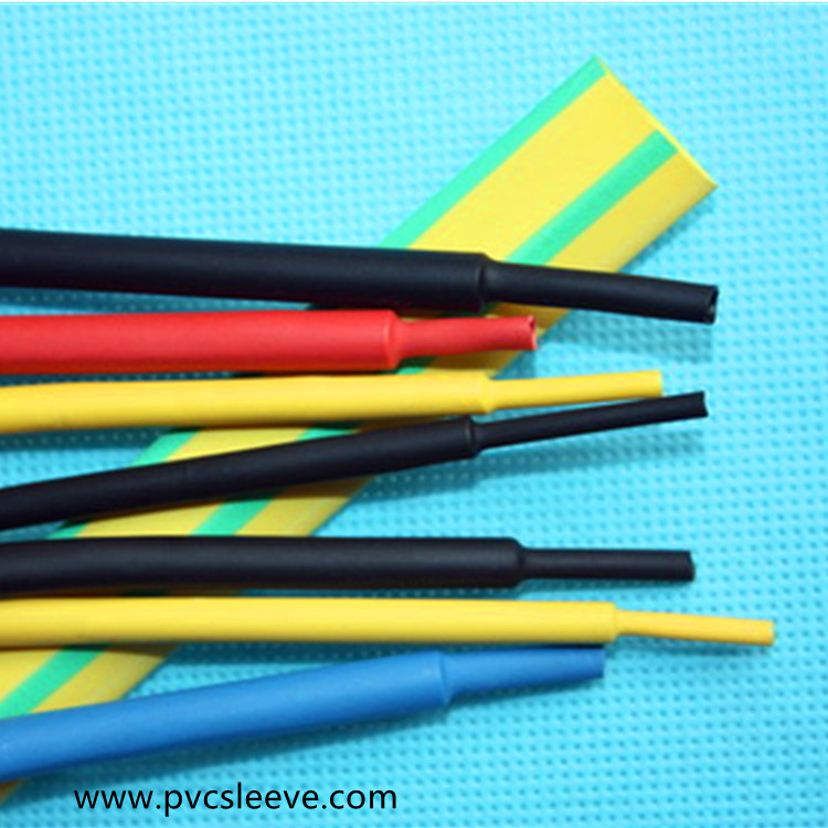 Dabixin black heat shrink pipe PE PVC polyolefin material 6mm shrink pipe wire end harness protection