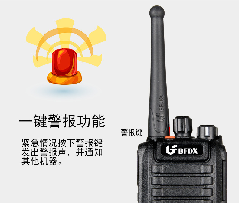 Beifeng BF-833 Professional Security Event Competition Government Enterprise Unit Team Mini Interphone for Civil Use