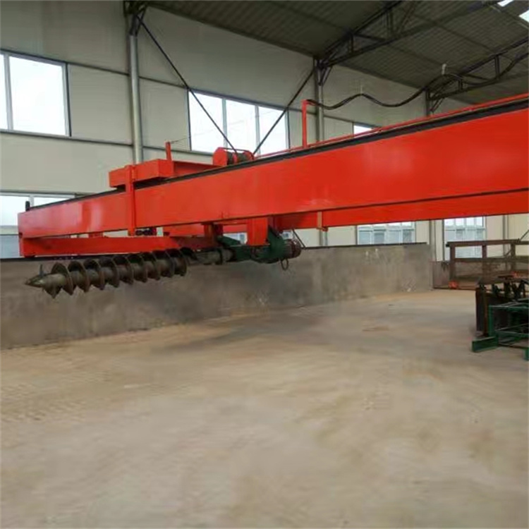 Trough dumper cow manure sheep manure chicken manure dumper Manure production equipment