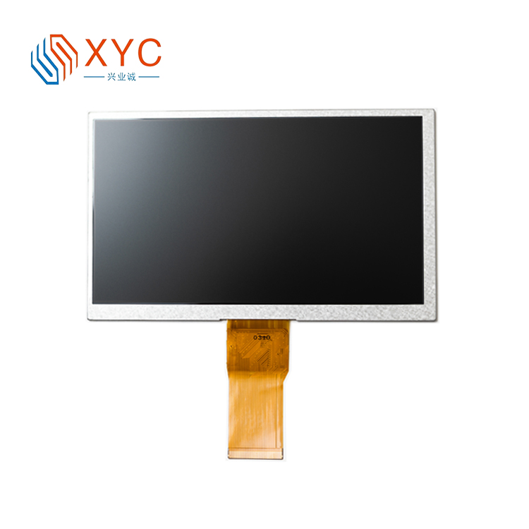 7-inch LCD display screen 1024 * 600 tft-LCD touch car instrument panel LCD screen customization