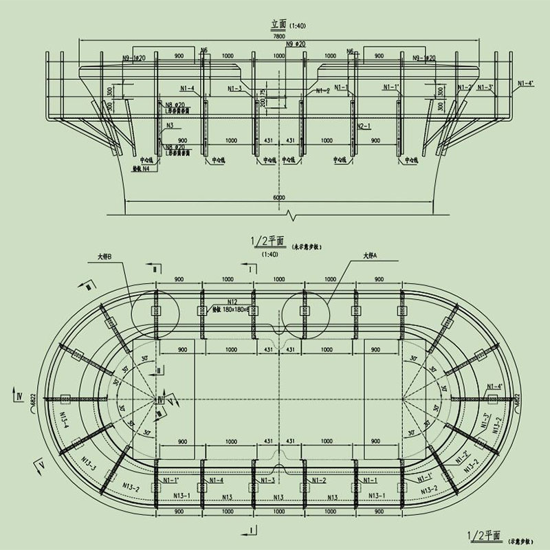 Hanging fence manufacturer Tunning multi-element powder co infiltration Q/CR anti-corrosion coating embedded parts manufacturer Zhongdao