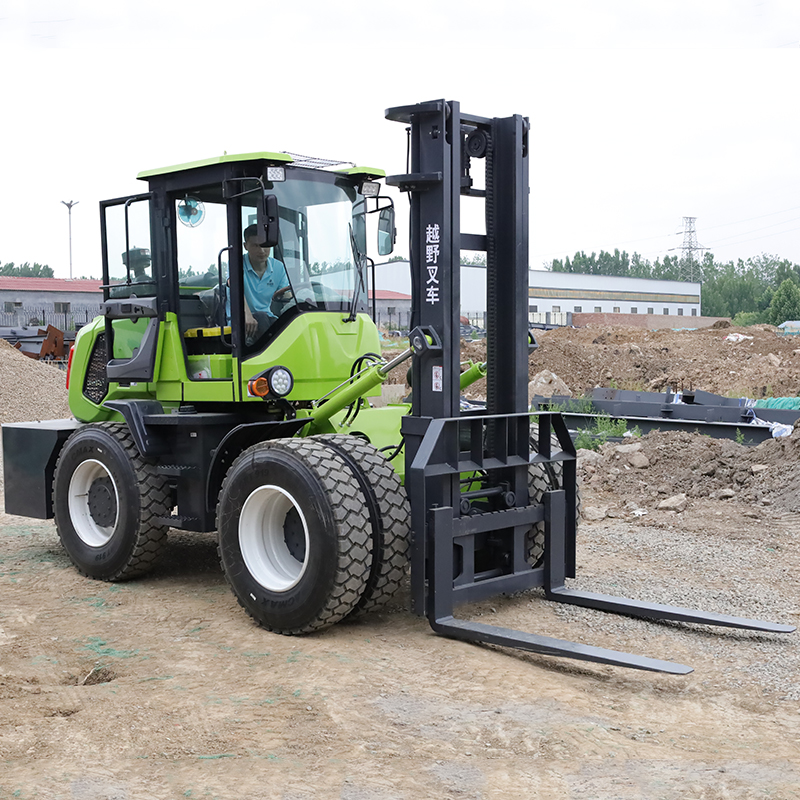 Off road forklift 3 tons four-wheel drive diesel forklift 4 tons brand new 5 tons hydraulic lift 1 ton 2 tons 7 tons 8 tons