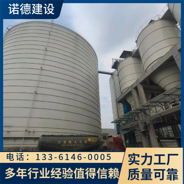 The clinker silo is used to store granular materials. The storage capacity of the silo is large and Nord Construction CY65