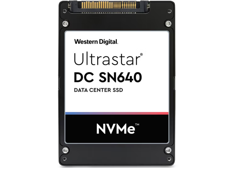 Western Digital Enterprise Solid State Drive 3.84T Database Data Center SSDU. 2 Interface NVMe Protocol