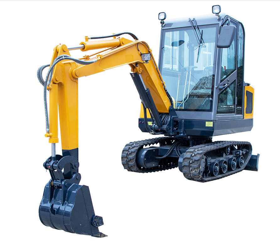 Small excavator 2t agricultural multi-function Excavator can make money breaking trenching backfilling hook