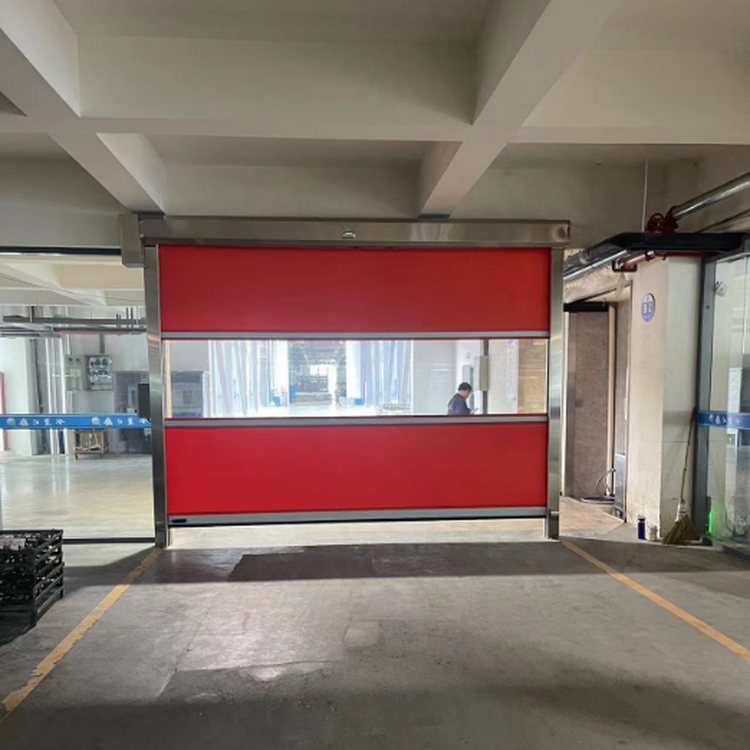 腾晟门业工业快速门无尘自动感应提升门适用于多场景美观大方