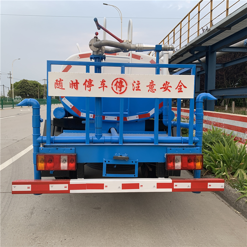 Guoliu Blue Brand 3-way Sprinkler Zhenchi Construction Site Dust Suppression Vehicle Futian Sprinkler Municipal Sanitation Road Surface Cleaning Sprinkler