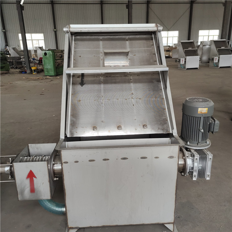 Stainless steel soybean milk separator Xinchen microfiltration pig manure dehydrator 200 distiller's grains processor