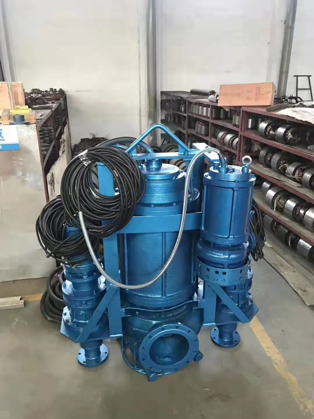 High lift submersible cement slurry pump, wear-resistant sand pump for factory dredging, hinge suction electric slurry pump