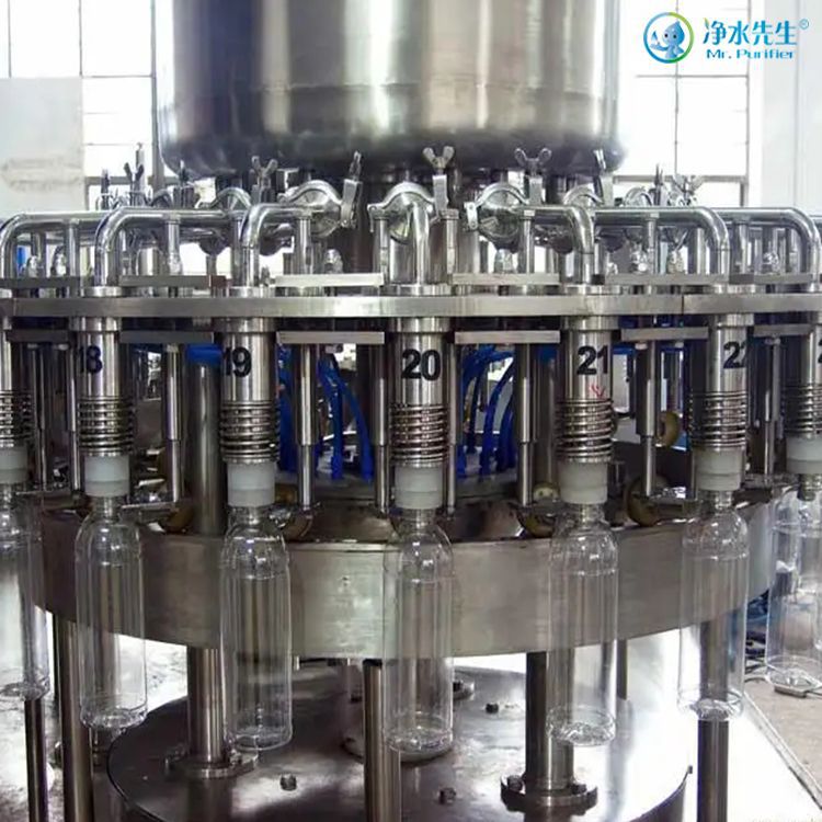 Fully automatic 5-gallon barreled water filling machine for liquid mineral pure water bottling production line equipment