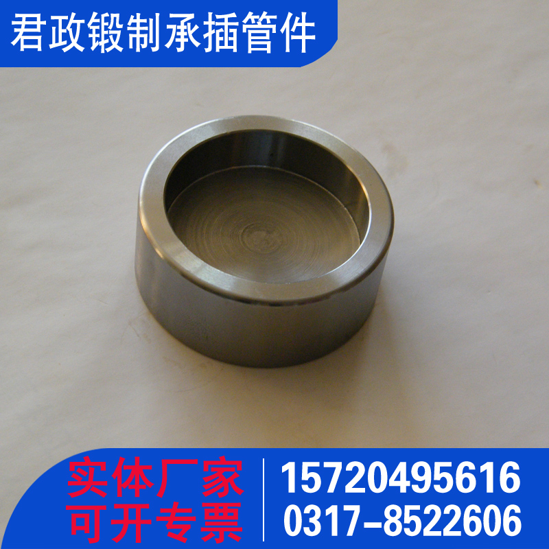 American standard ASME B16.11 socket and spigot pipe caps and heads can be customized for large inventory applications in industries such as petroleum