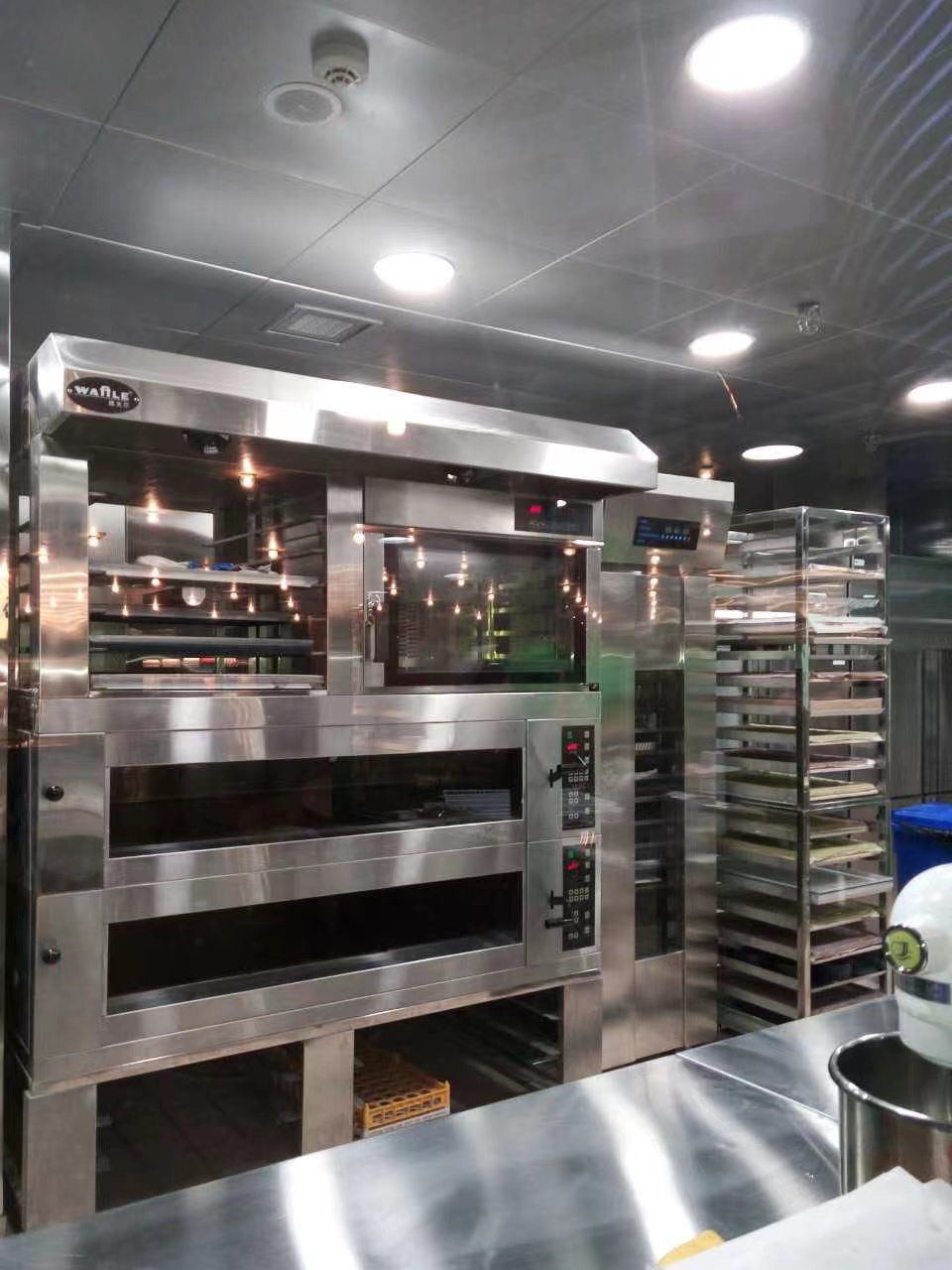 Industrial electric heating oven, intelligent oven, integrated machine, upper and lower baking combination oven, Weaver