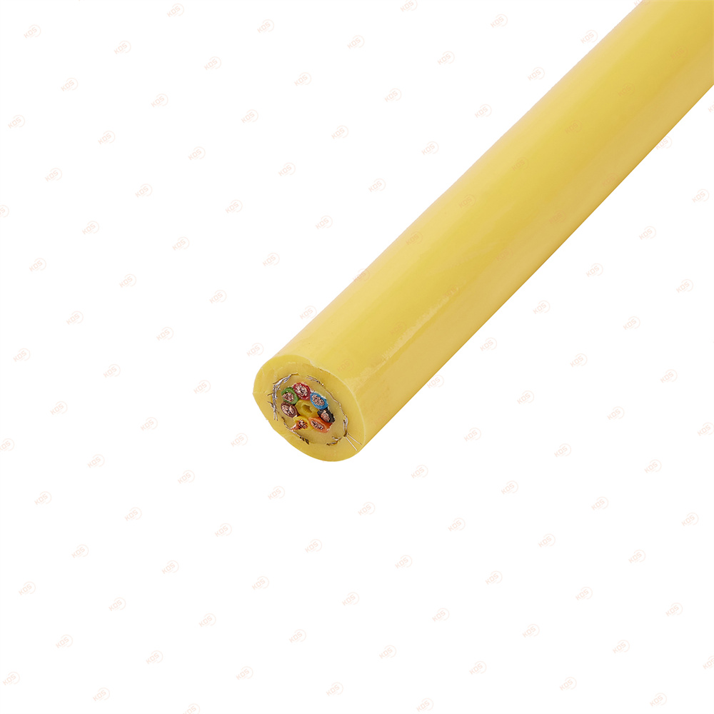 Kodas tensile and corrosion-resistant foam material ROV floating cable for underwater robots with zero buoyancy