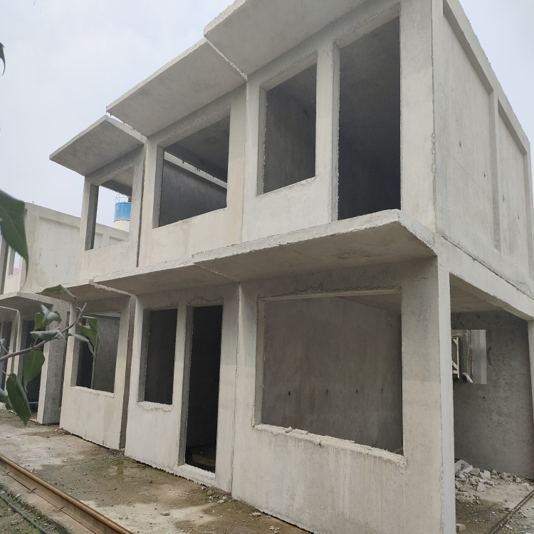 Multi story self built villas, prefabricated concrete houses, customized formaldehyde free release