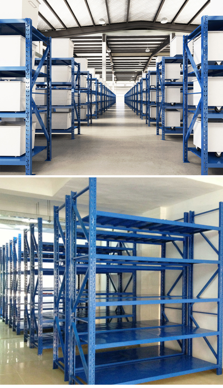 Logistics workshop, shelves, supermarkets, warehouses, logistics, multi-layer floor racks support customization for ten year old factories