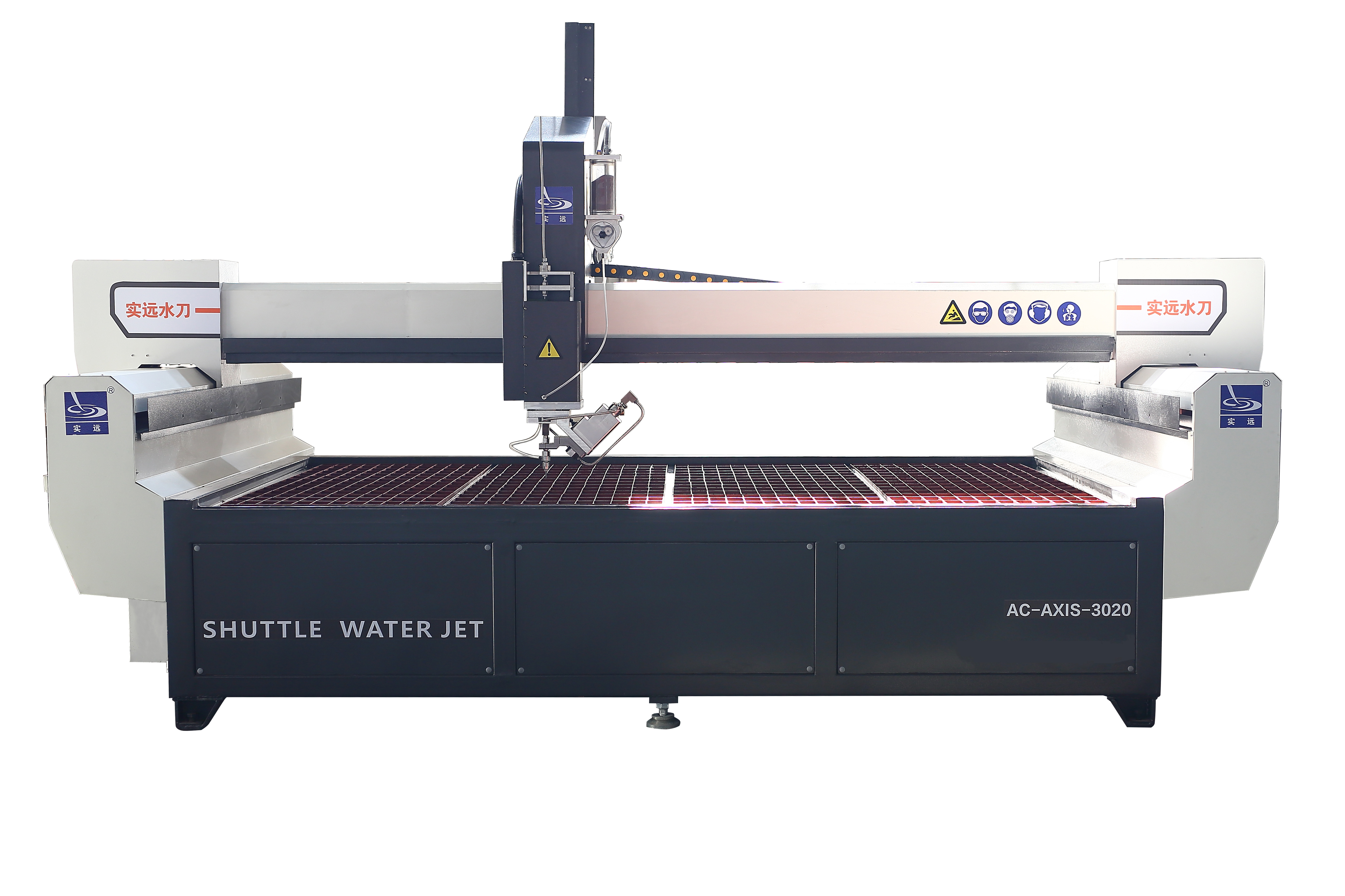 5-axis AC dynamic water knife fully automatic desktop ceramic tile cutting machine multifunctional stone chamfering and edge grinding cutting machine