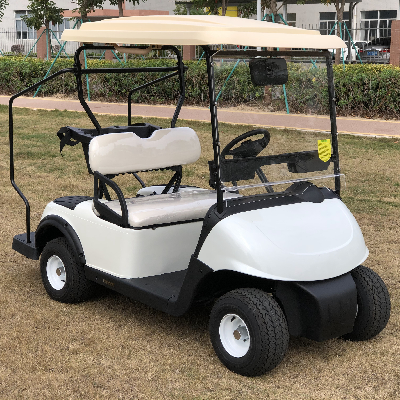 Donglang New Energy Electric Sightseeing Vehicle Upgraded Four Seat Golf Car Scenic Area for Visiting Factory Buildings