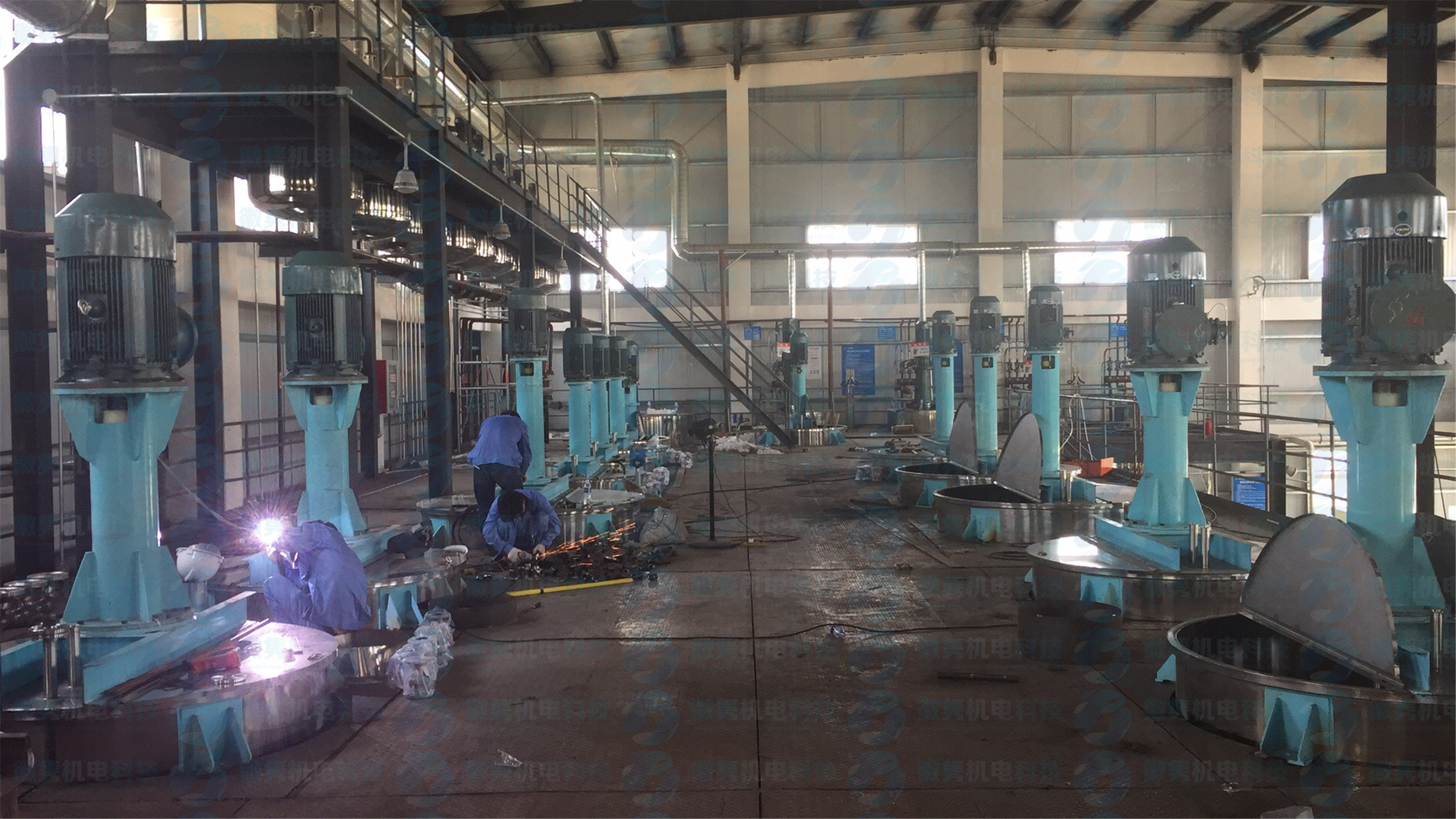 Huijun water-based coating equipment, paint production line, fully automatic integrated complete equipment