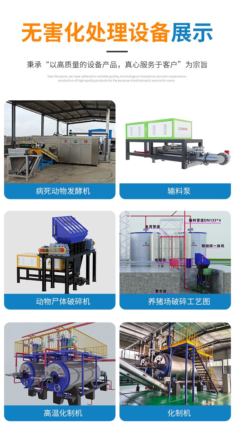 Production of Organic Fertilizer Fermentation Equipment for Animal Carcass High Temperature Biodegradation Machine Zhite Environmental Protection