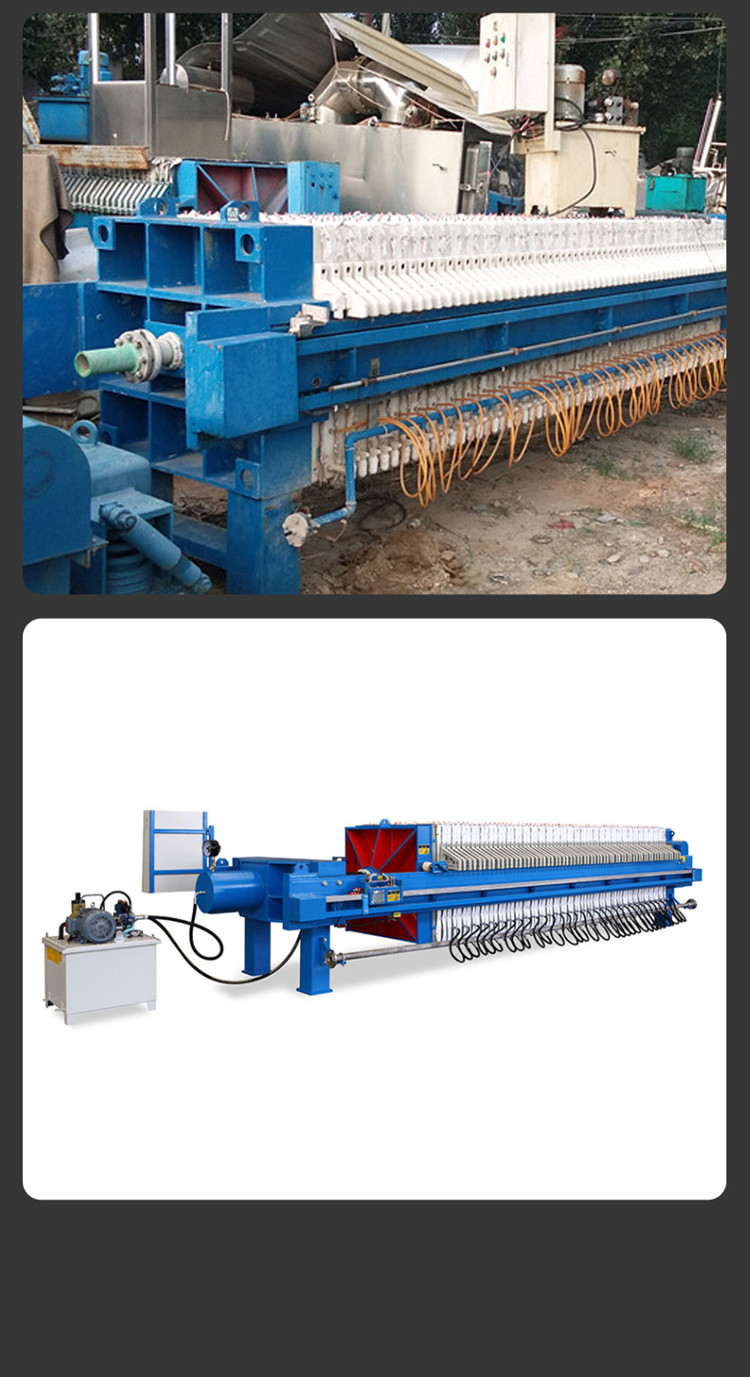 Hydraulic pressure automatic pressure maintaining filter press Belt type sludge treatment equipment of Paper mill