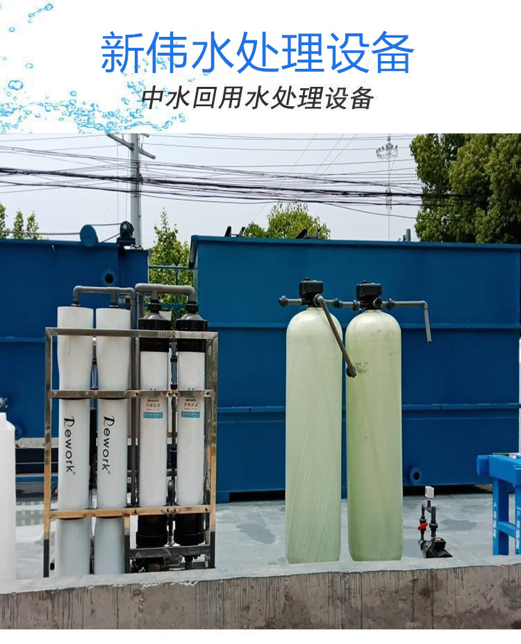 R&D, production design, and installation of customized source factory for reclaimed water reuse equipment in Xinwei Water Treatment