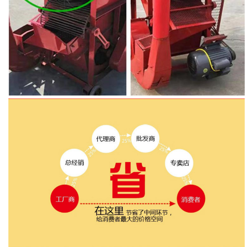 Peanut Peony Seed Thresher Household Electric Three-phase Electric Diesel Engine Peanut Sheller Oil Workshop Supporting Sheller