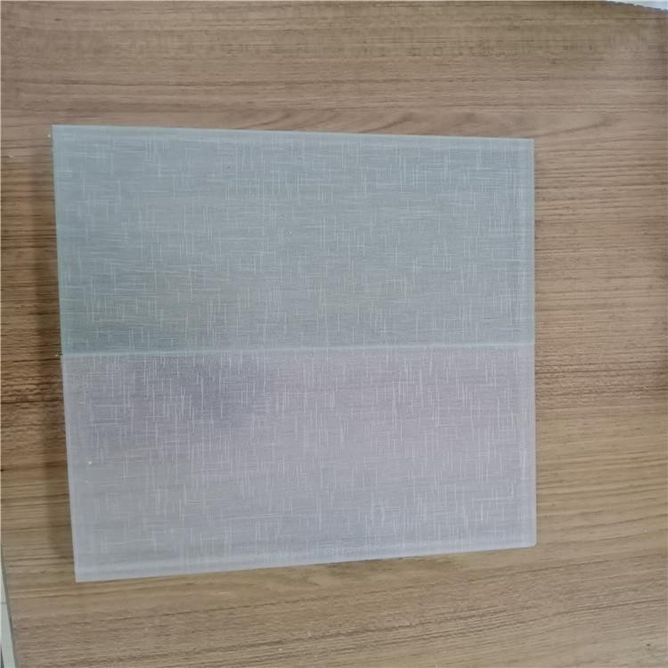 Sandwich Film Sandwich Silk Glass Hotel Shower Room Sandwich Glass Lobby Decoration Temperable Shahe Glass Factory