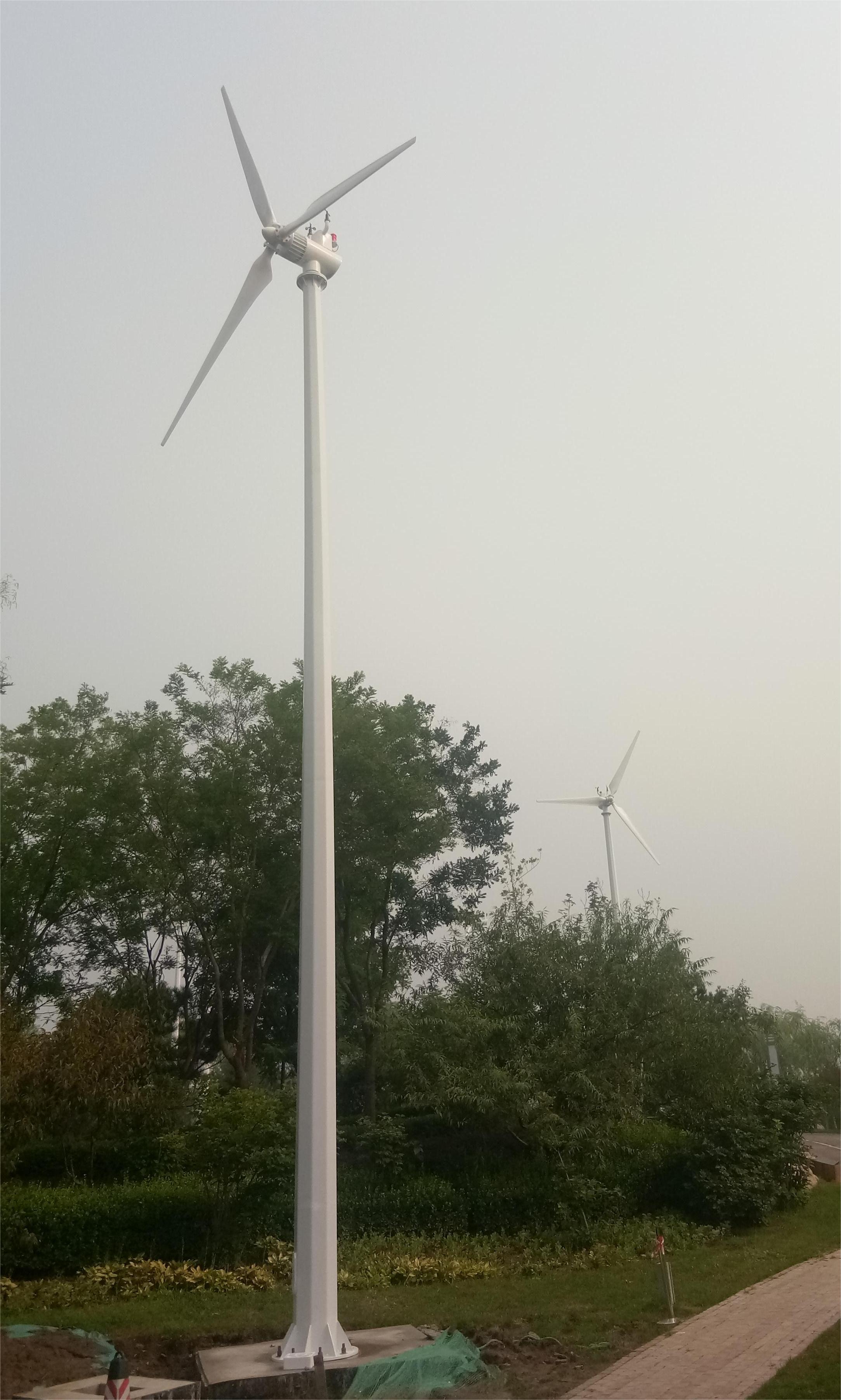 Northwest High Altitude, Cold, and Low Air Density 100kw Synchronous Direct Drive Horizontal Axis Wind Turbine Off grid and Connected to the Grid