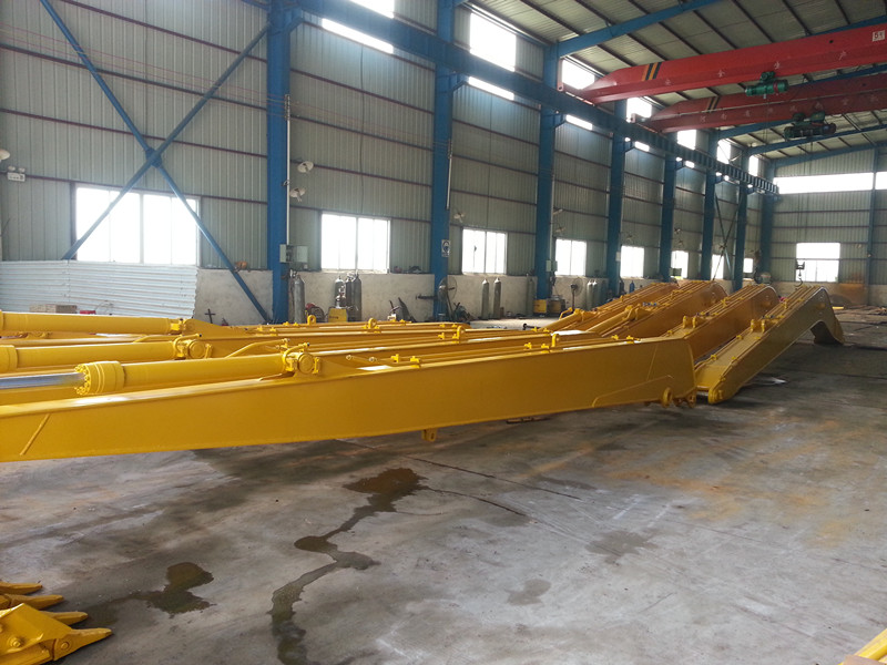 Hook arm modification factory caisson extension arm demolition arm excavator height demolition 12-42 meter arm production