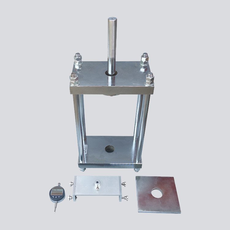 Concrete reinforcement gripping force tester gripping strength testing device pull-out tester mold support fixture