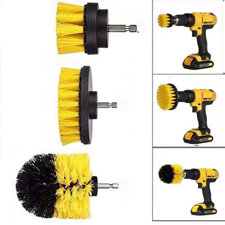 Electric drill cleaning, brushing, polishing, polishing, grinding, disc ceramic tile, floor tile, wheel hub, kitchen bathroom, floor brush, cleaning brush