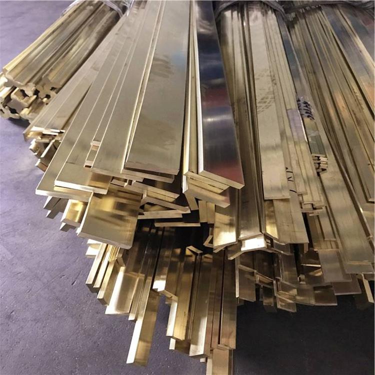 H59 Right Angle Brass Bar National Standard H62 Brass Bar Mechanical Processing Flat Copper Bar T1 T2 T3 Purple Copper Bar