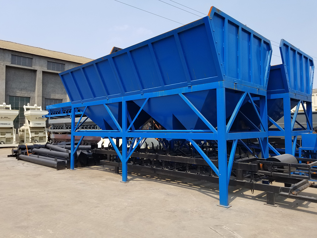 Bolan Electronic Concrete Batching Machine PLD1600/2400 Sand and Stone Uniform Feeding Equipment