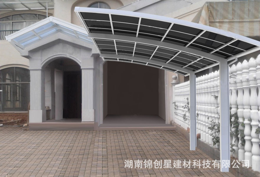 Canopy manufacturer Outdoor courtyard villa Aluminum alloy sunshade Endurance board Canopy balcony terrace sunshade