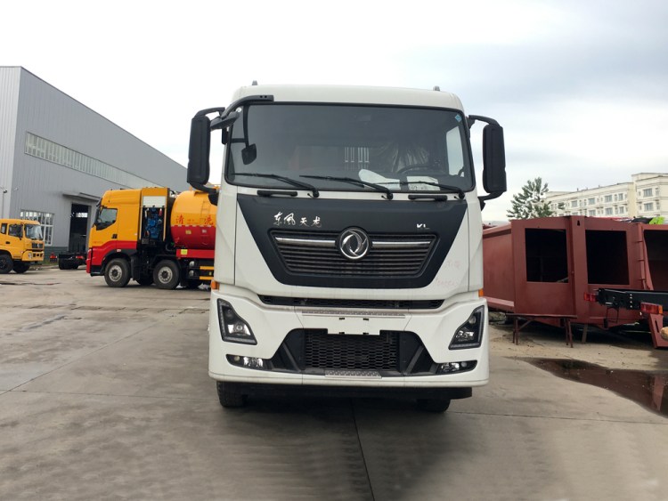 楚胜牌CSC5250ZYSD6型压缩垃圾车 东风天龙20方垃圾收集压缩清运车