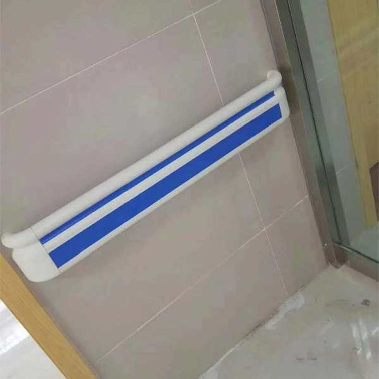 Hospital nursing home corridor anti-collision handrail 140PVC nylon aisle handrail wood grain color B-151