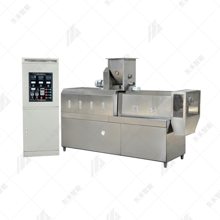 Double screw puffing equipment pet feed puffing machine pet food processing equipment